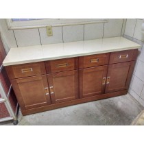 5.3尺X2.7尺柚木餐盤櫃