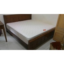 6尺Ｘ6.2尺全實木床組 (不含床墊)