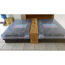 喜洋洋 3.5X6.2 傳統護脊彈簧床(深藍色)